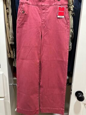 NWT- Spanx Wide Leg Pants in Rose